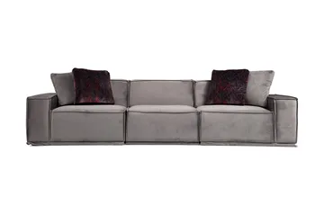 Nightcap Soffa m. Divan 3-sits - Grå - Möbler - Soffa - 3 sits soffa