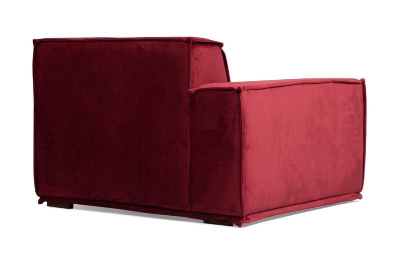 Nightcap Soffa m. Divan 4-sits - Burgundy - Möbler - Soffa - Divansoffor & schäslongsoffa