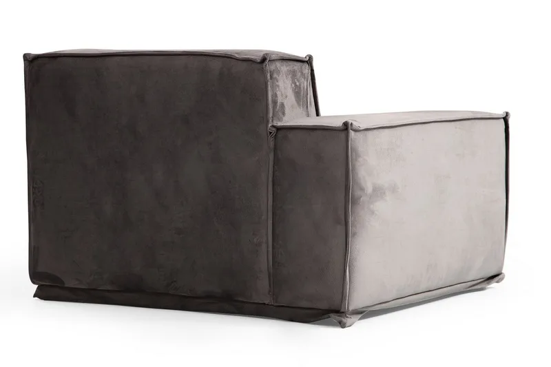 Nightcap Soffa m. Divan 6-sits - Grå - Möbler - Soffa - Hörnsoffa