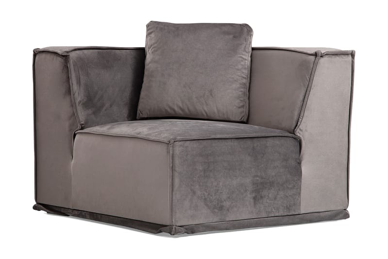 Nightcap Soffa m. Divan 6-sits - Grå - Möbler - Soffa - Hörnsoffa