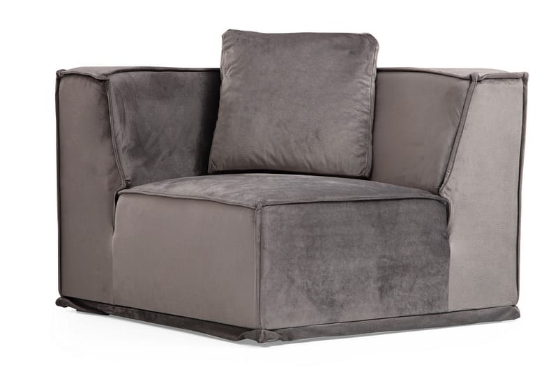 Nightcap Soffa m. Divan 6-sits - Grå - Möbler - Soffa - Hörnsoffa