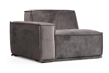 Nightcap Soffa m. Divan 6-sits - Grå - Möbler - Soffa - Hörnsoffa
