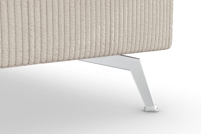 Ocean Lyx 4-sits Högervänd L-formad Schäslongsoffa i Manchester - Beige - Möbler - Soffa - Divansoffor & schäslongsoffa
