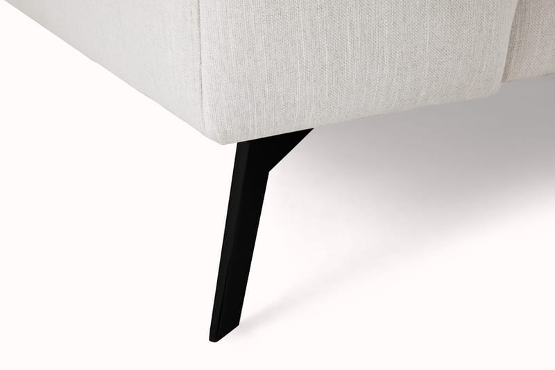 Ocean Lyx 4-sits Högervänd L-formad Schäslongsoffa i Tyg - Ljusgrå - Möbler - Soffa - Divansoffor & schäslongsoffa - 4 sits soffa med divan