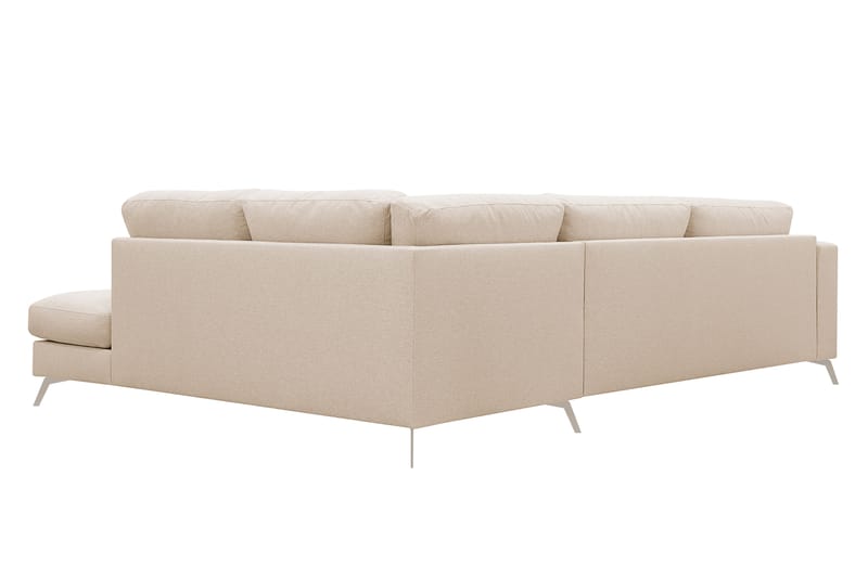 Ocean Lyx 4-sits Soffa med Schäslong Höger - Beige - Möbler - Soffa - Divansoffor & schäslongsoffa