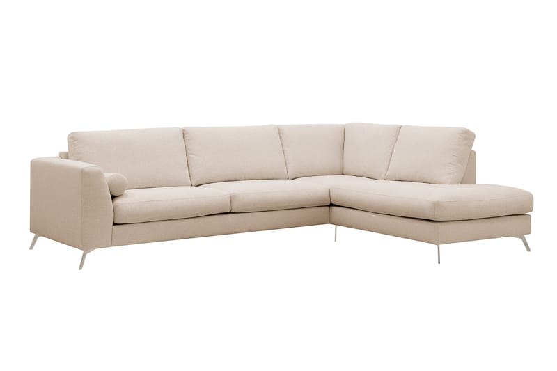 Ocean Lyx 4-sits Soffa med Schäslong Höger - Beige - Möbler - Soffa - Divansoffor & schäslongsoffa