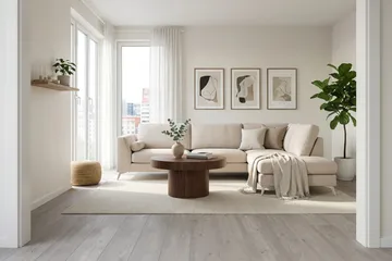 Ocean Lyx 4-sits Soffa med Schäslong Höger - Beige - Möbler - Soffa - Divansoffor & schäslongsoffa