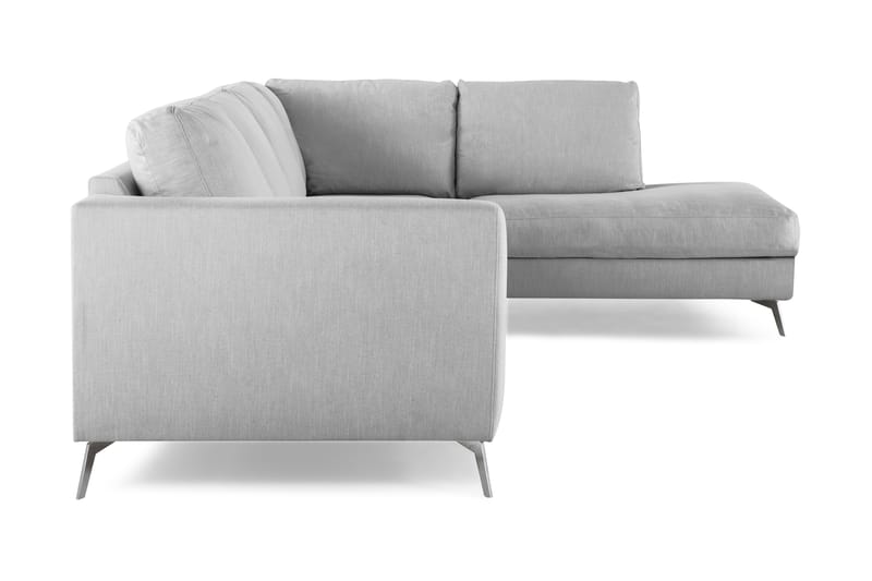 Ocean Lyx 4-sits Soffa med Schäslong Höger - Grå - Möbler - Soffa - Divansoffor & schäslongsoffa