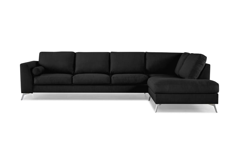 Ocean Lyx 4-sits Soffa med Schäslong Höger - Svart - Divansoffor & schäslongsoffa - 4 sits soffa med divan