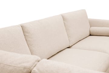 Ocean Lyx 4-sits Soffa med Schäslong Vänster - Beige - Möbler - Soffa - Divansoffor & schäslongsoffa