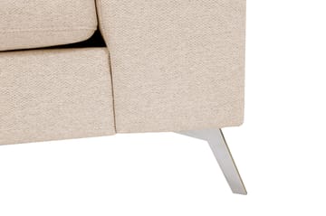 Ocean Lyx 4-sits Soffa med Schäslong Vänster - Beige - Möbler - Soffa - Divansoffor & schäslongsoffa