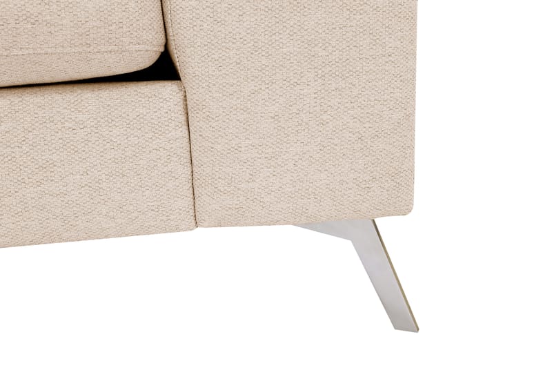 Ocean Lyx 4-sits Soffa med Schäslong Vänster - Beige - Möbler - Soffa - Divansoffor & schäslongsoffa