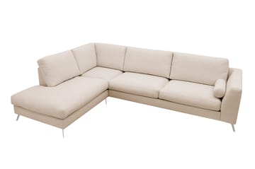 Ocean Lyx 4-sits Soffa med Schäslong Vänster - Beige - Möbler - Soffa - Divansoffor & schäslongsoffa