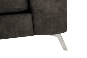 Ocean Lyx 4-sits Soffa med Schäslong Vänster - Brun - Möbler - Soffa - Divansoffor & schäslongsoffa