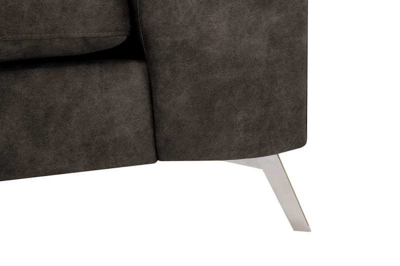 Ocean Lyx 4-sits Soffa med Schäslong Vänster - Brun - Möbler - Soffa - Divansoffor & schäslongsoffa