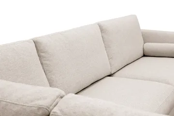 Ocean Lyx 4-sits Soffa med Schäslong Vänster - Greige - Möbler - Soffa - Divansoffor & schäslongsoffa
