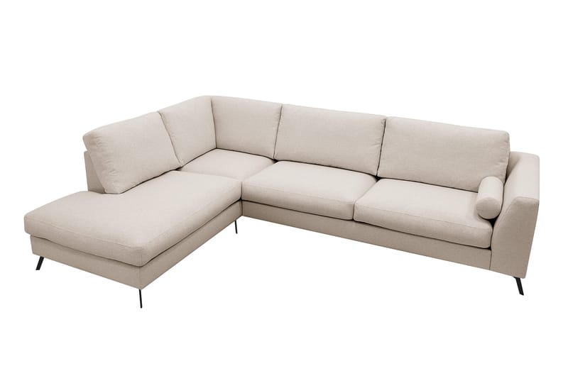 Ocean Lyx 4-sits Soffa med Schäslong Vänster - Greige - Möbler - Soffa - Divansoffor & schäslongsoffa