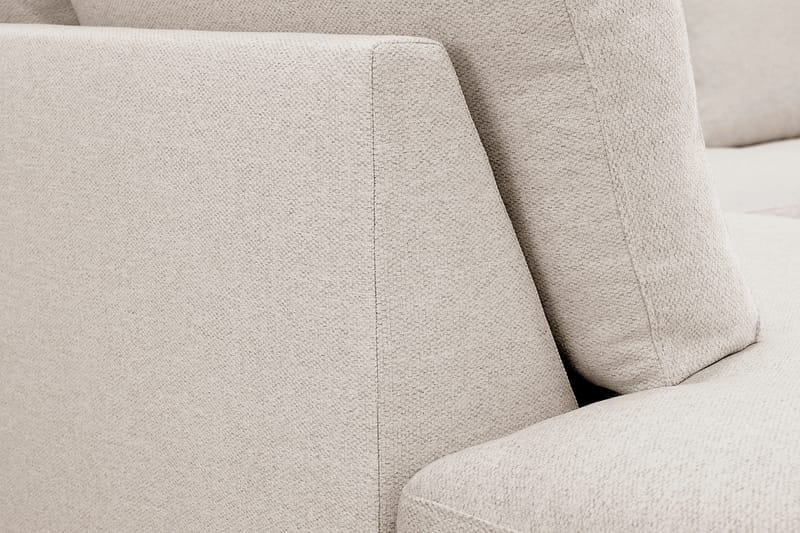 Ocean Lyx 4-sits Soffa med Schäslong Vänster - Greige - Möbler - Soffa - Divansoffor & schäslongsoffa