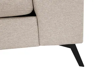 Ocean Lyx 4-sits Soffa med Schäslong Vänster - Greige - Möbler - Soffa - Divansoffor & schäslongsoffa