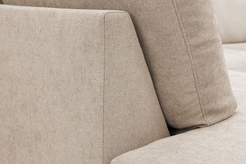 Ocean Lyx 4-sits Soffa med Schäslong Vänster - Ljusbrun - Möbler - Soffa - Divansoffor & schäslongsoffa