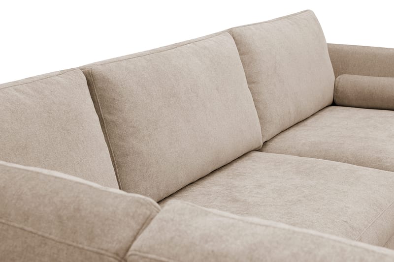 Ocean Lyx 4-sits Soffa med Schäslong Vänster - Ljusbrun - Möbler - Soffa - Divansoffor & schäslongsoffa