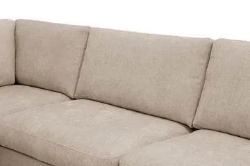 Ocean Lyx 4-sits Soffa med Schäslong Vänster - Ljusbrun - Möbler - Soffa - Divansoffor & schäslongsoffa