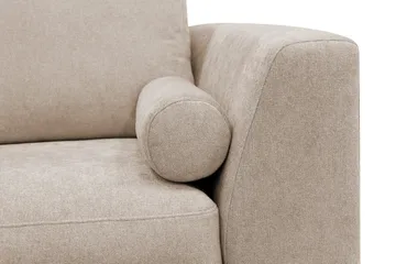 Ocean Lyx 4-sits Soffa med Schäslong Vänster - Ljusbrun - Möbler - Soffa - Divansoffor & schäslongsoffa