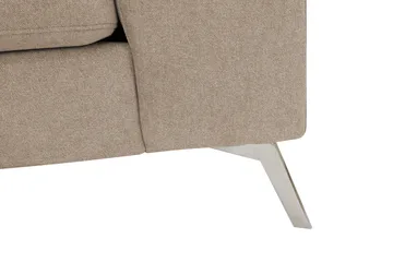 Ocean Lyx 4-sits Soffa med Schäslong Vänster - Ljusbrun - Möbler - Soffa - Divansoffor & schäslongsoffa