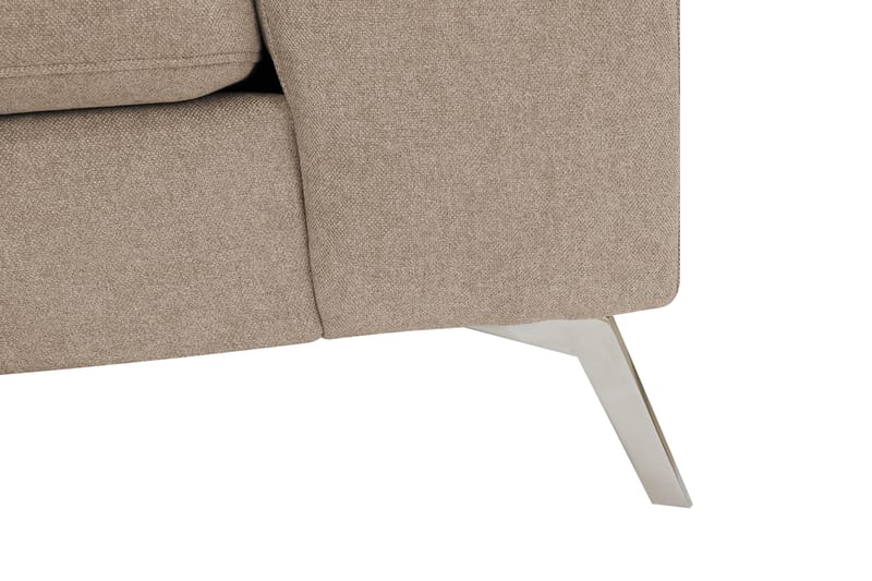 Ocean Lyx 4-sits Soffa med Schäslong Vänster - Ljusbrun - Möbler - Soffa - Divansoffor & schäslongsoffa