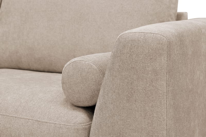 Ocean Lyx 4-sits Soffa med Schäslong Vänster - Ljusbrun - Möbler - Soffa - Divansoffor & schäslongsoffa