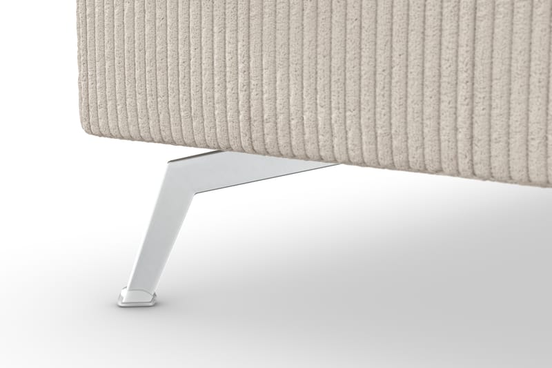 Ocean Lyx 4-sits Vänstervänd L-formad Schäslongsoffa i Manchester - Beige - Möbler - Soffa - Divansoffor & schäslongsoffa