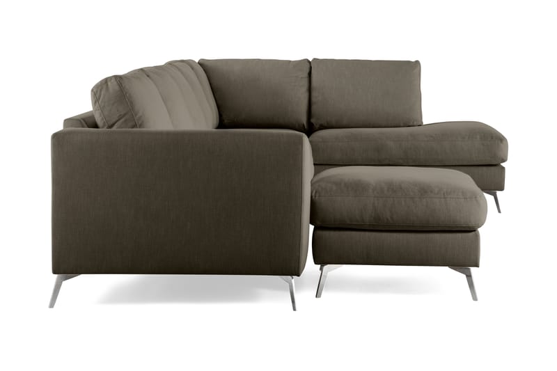 Ocean Lyx U-soffa med Schäslong Höger - Grön - Möbler - Soffa - Divansoffor & schäslongsoffa
