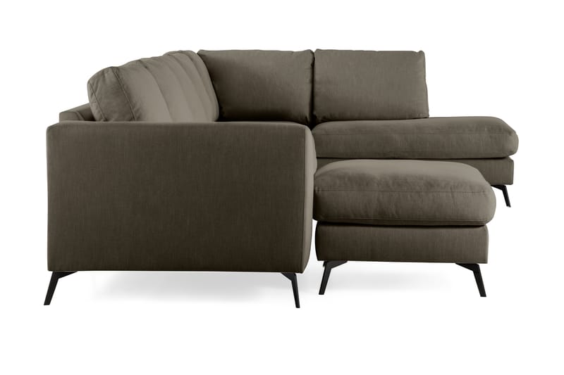 Ocean Lyx U-soffa med Schäslong Höger - Grön - Möbler - Soffa - Divansoffor & schäslongsoffa