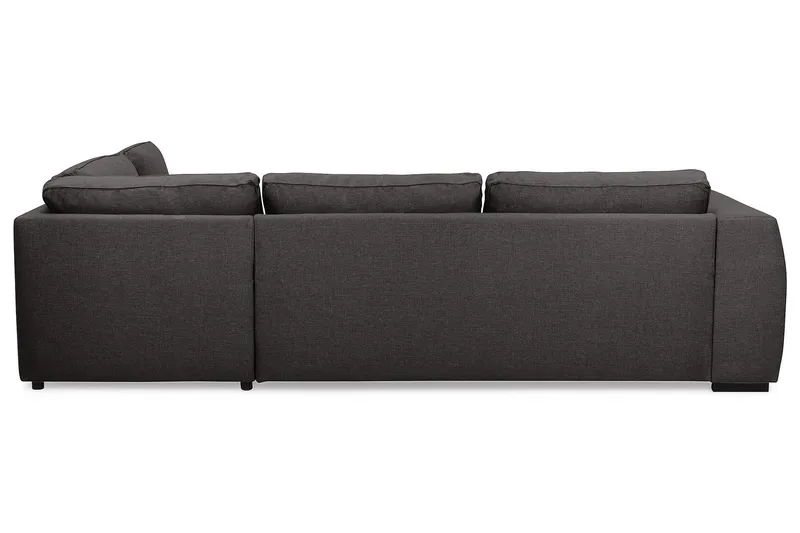 Optus 3-sits Soffa med Schäslong Höger - Mörkgrå - Möbler - Soffa - Divansoffor & schäslongsoffa - 3 sits soffa med divan
