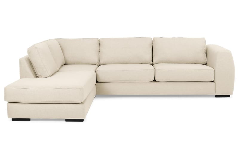 Optus 3-sits Soffa med Schäslong Vänster - Beige - Möbler - Soffa - Divansoffor & schäslongsoffa