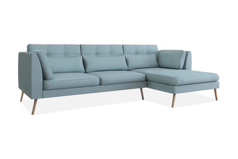Pacyfic Divansoffa 280x162x100 cm Höger - Blå - Divansoffor & schäslongsoffa - 4 sits soffa med divan