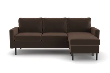 Peppe 3-sits Vändbar L-formad Divansoffa i Manchester