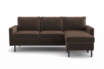 Peppe 3-sits Vändbar L-formad Divansoffa i Manchester