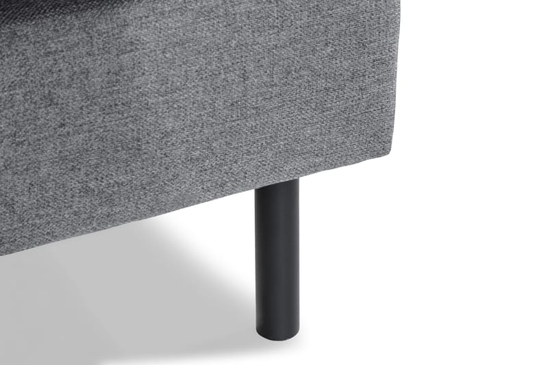 Peppe 3-sits Vändbar L-formad Divansoffa i Tyg - Ljusgrå - Möbler - Soffa - Divansoffor & schäslongsoffa