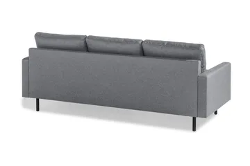 Peppe 3-sits Vändbar L-formad Divansoffa i Tyg - Ljusgrå - Möbler - Soffa - Divansoffor & schäslongsoffa