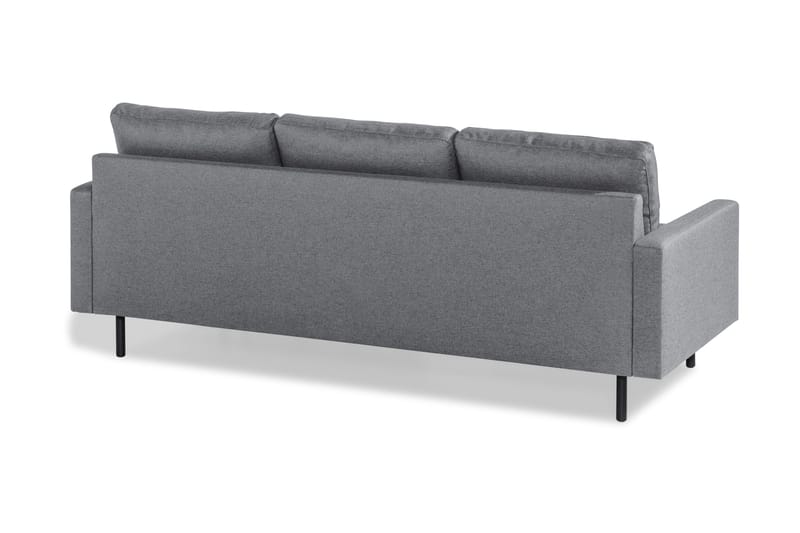 Peppe 3-sits Vändbar L-formad Divansoffa i Tyg - Ljusgrå - Möbler - Soffa - Divansoffor & schäslongsoffa