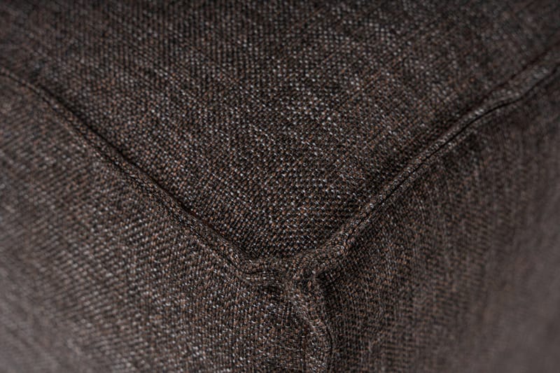 Redlands Soffa med Divan 3-sits - Mörkbrun - Möbler - Soffa - Divansoffor & schäslongsoffa