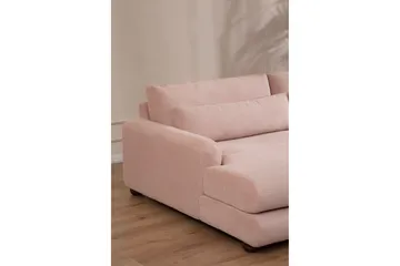 Relento Soffa m. Divan 3-sits - Rosa - Möbler - Soffa - Divansoffor & schäslongsoffa