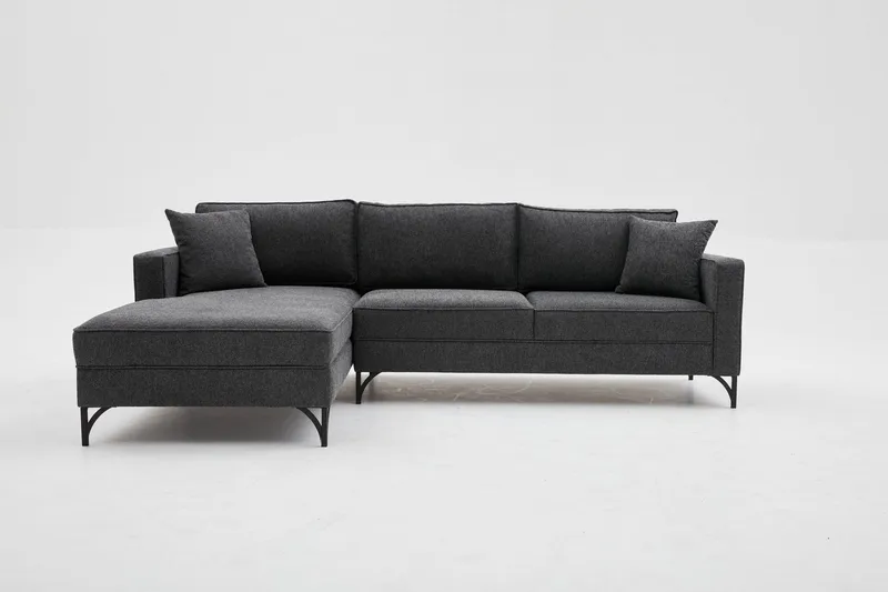Retzow Soffa m. Divan 4-sits, Antracit