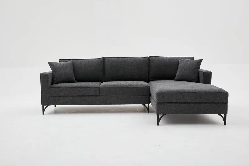 Retzow Soffa m. Divan 4-sits, Antracit