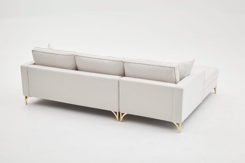Retzow Soffa m. Divan 4-sits - Beige - Möbler - Soffa - Divansoffor & schäslongsoffa