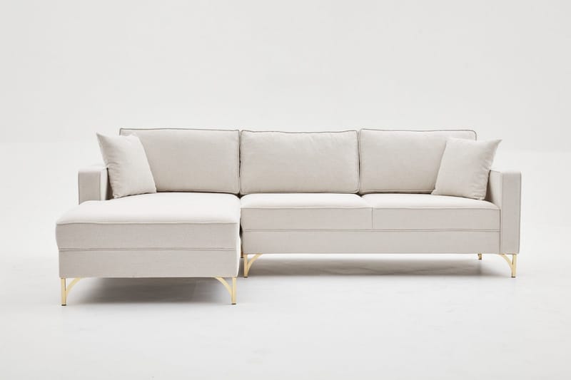 Retzow Soffa m. Divan 4-sits - Beige - Möbler - Soffa - Divansoffor & schäslongsoffa