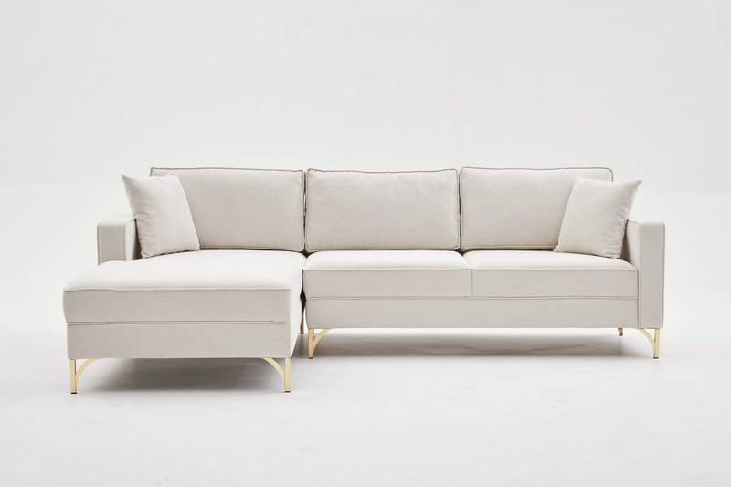 Retzow Soffa m. Divan 4-sits, Beige