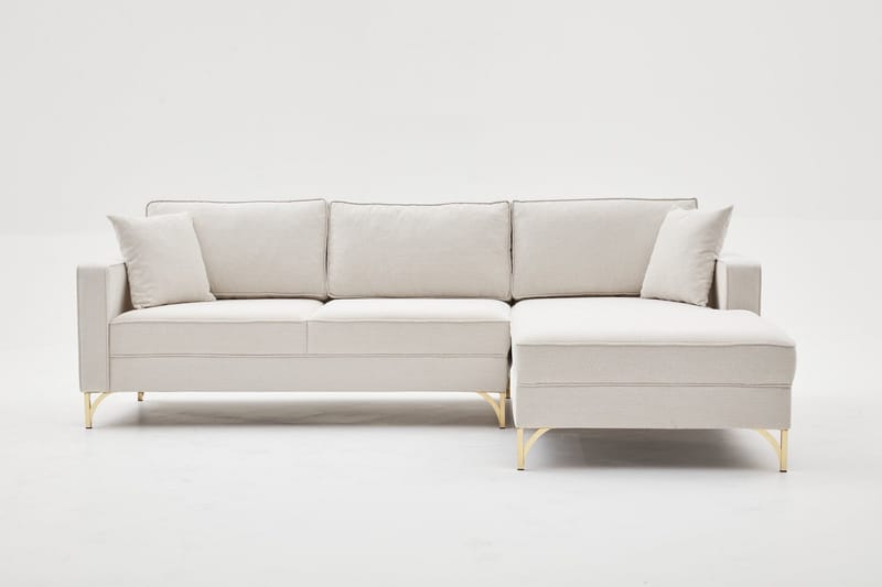 Retzow Soffa m. Divan 4-sits, Beige