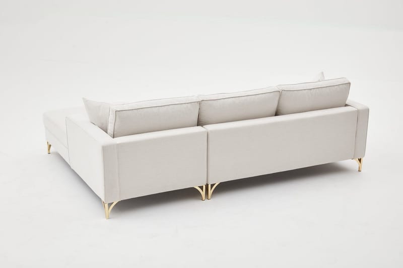 Retzow Soffa m. Divan 4-sits - Beige - Möbler - Soffa - Divansoffor & schäslongsoffa